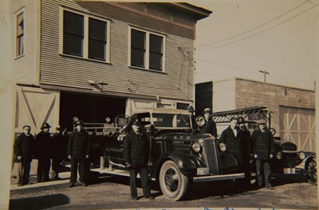 Old image of sultan fire station